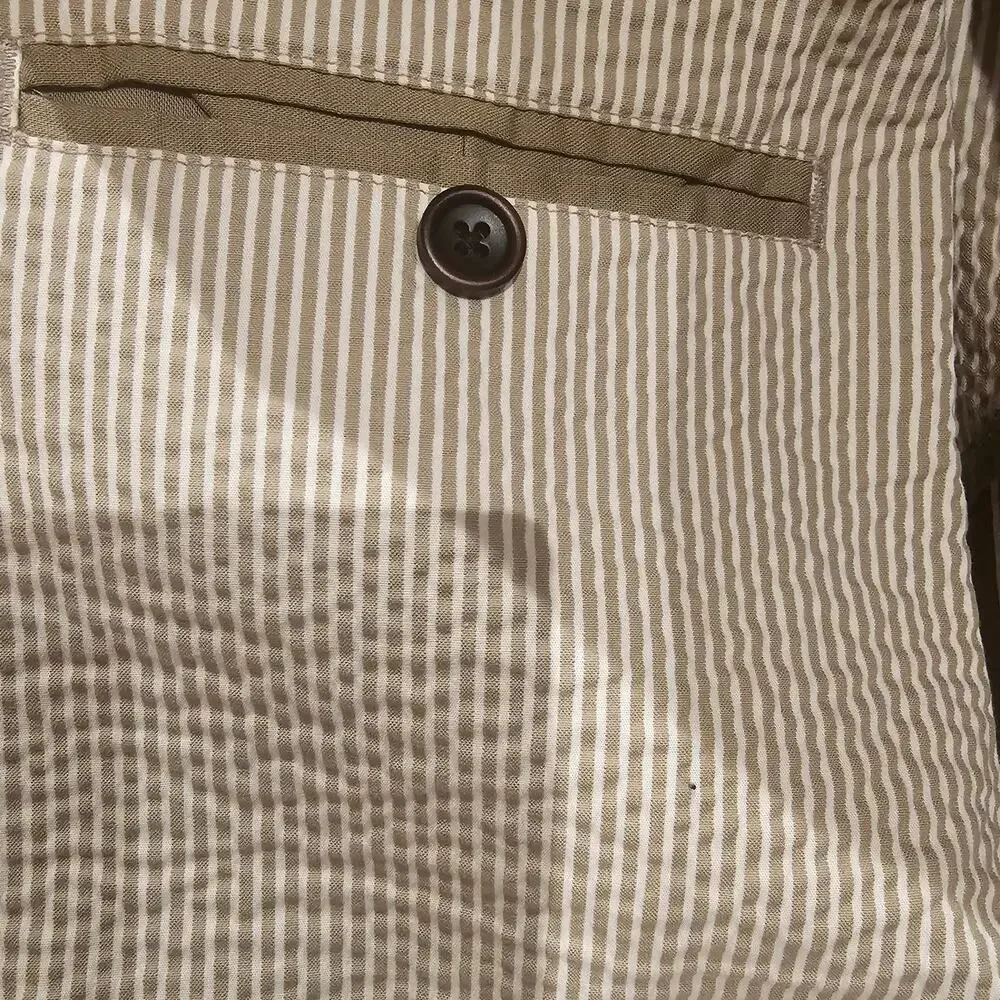 Goodfellow Kenwood Blazer M Seersucker Sport Coat Preppy Coastal Old Money